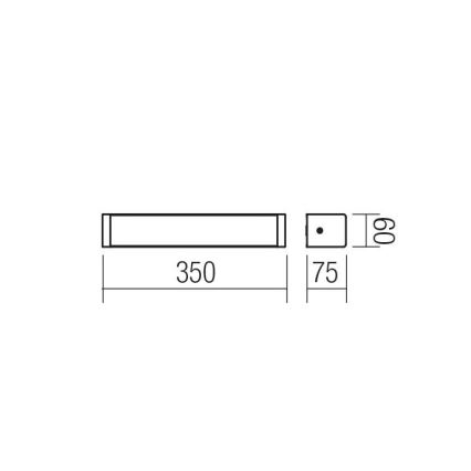 redo 01-1423 - LED Badrumsbelysning vägg LEDO LED/8W/230V IP44