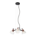 Redo 01-1450 - Taklampa RIDGE 3xE27/60W/230V