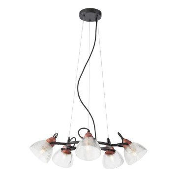 Redo 01-1451 - Taklampa RIDGE 5xE27/60W/230V