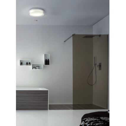 Redo 01-1454 - LED taklampa för badrum NAJI LED/18W/230V diameter 35 cm IP44