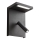 Redo 01-1500 - LED väggspotlight AGOS LED/6W/230V + LED/3,2W USB svart