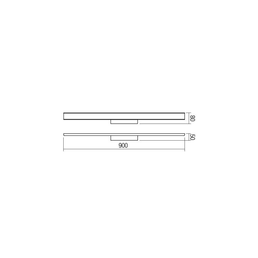redo 01-1527 - LED Badrum spegelbelysning DAO 1xLED/36W/230V IP44