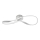 Redo 01-1529 - LED Dimbar taklampa NUBO LED/34,5W/230V vit