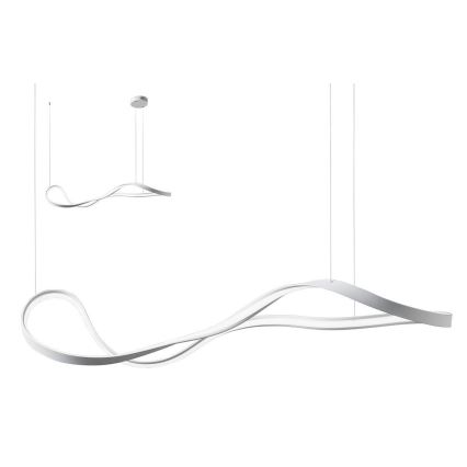 Redo 01-1531 - LED-pendel på kabel NUBO LED/43W/230V vit