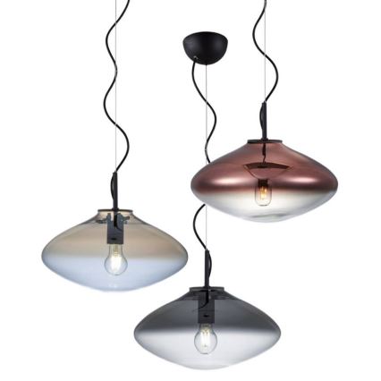 Redo 01-1618 - Ljuskrona med textilsladd ABSOLUTE 1xE27/42W/230V beige