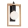Redo 01-1663 - Vägglampa TIMBER 1xE27/42W/230V bok
