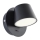 redo 01-1739 - LED Väggbelysning SHAKER LED/6W/230V svart