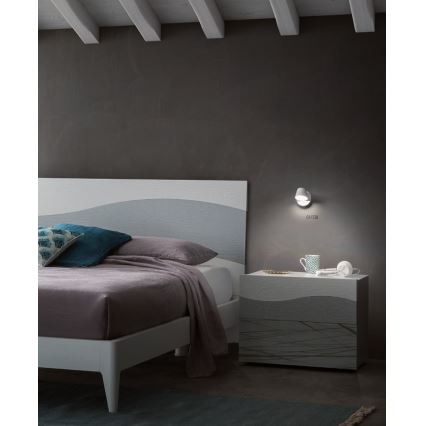 redo 01-1739 - LED Väggbelysning SHAKER LED/6W/230V svart