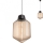 Redo 01-1772 - Ljuskrona med textilsladd AMNO 1x/E27/42W/230V diameter 26 cm beige