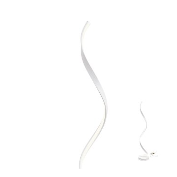 Redo 01-1797 - Dimbar LED-golvlampa TORSION LED/24W/230V vit