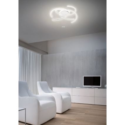 Redo 01-1801 - LED Dimbar taklampa ALIEN LED/60W/230V 3000K diameter 70 cm vit