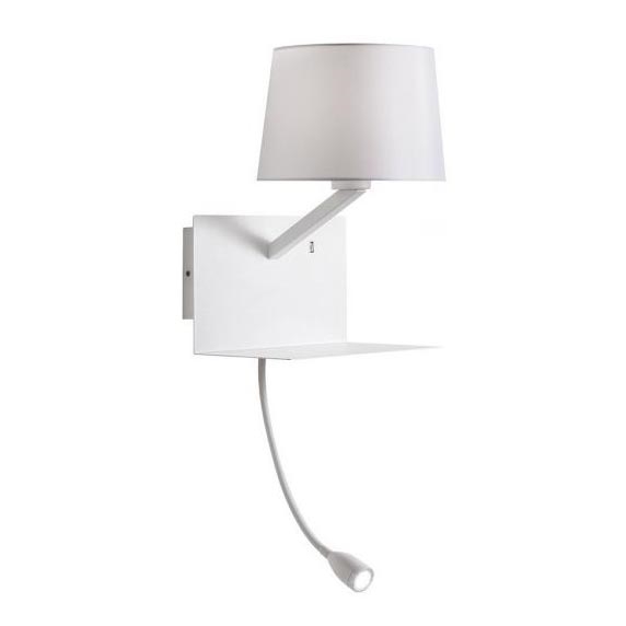 redo 01-1807 - LED Väggbelysning TOMO 1xE27/42W/230V+1xLED/3W