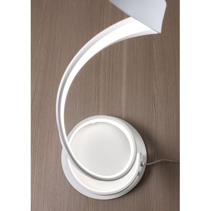 Redo 01-1815 - LED-bordslampa TORSION 11W/230V 3000K vit