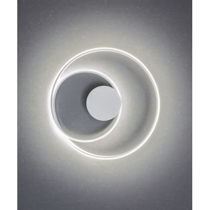 Redo 01-1886 - LED dimbar taklampa TORSION LED/29W/230V 4000K Ø 55 cm vit