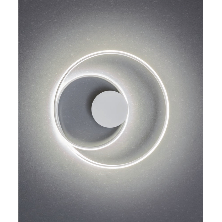 Redo 01-1886 - LED dimbar taklampa TORSION LED/29W/230V 4000K Ø 55 cm vit