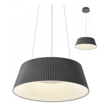 Redo 01-1938 - LED ljuskrona med upphängningsrem  SARIS LED/36W/230V antracit