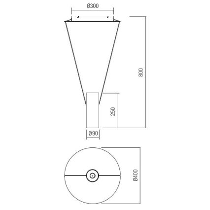 Redo 01-1970 - LED ljusreglerad ljuskrona på textilsladd ESSENCE LED/24W/230V CRI 90 3000K vit
