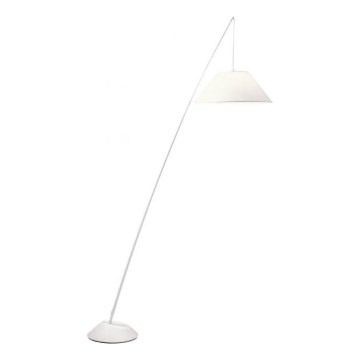 Redo 01-1988 - Golvlampa FISHER 1xE27/42W/230V, vit