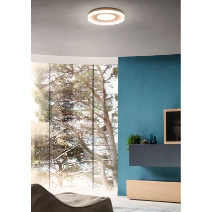 Redo 01-2004 - Dimbar LED-takarmatur MAYA LED/75W/230V Ø 60 cm guldig