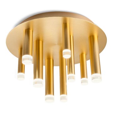 Redo 01-2039 - LED taklampa MADISON 9xLED/4W/230V guld