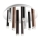 Redo 01-2042 - LED taklampa MADISON 9xLED/4W/230V skinande krom/svart/koppar