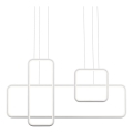 Redo 01-2099 - LED Dimbar pendellampa på vajer THAI LED/86W/230V vit