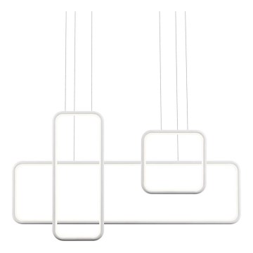 Redo 01-2099 - LED Dimbar pendellampa på vajer THAI LED/86W/230V vit