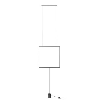 Redo 01-2134 - LED golvlampa SLICK LED/28W/230V svart