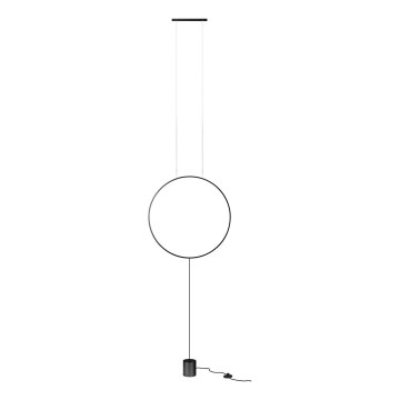Redo 01-2197 - LED golvlampa SLICK LED/19W/230V svart