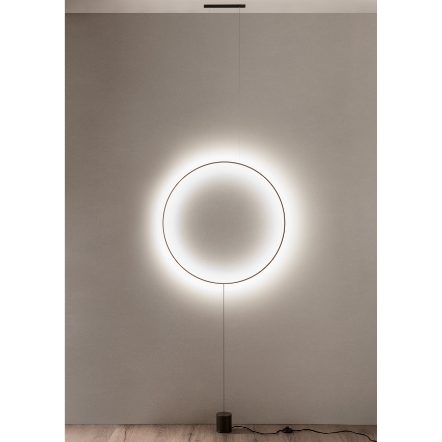 Redo 01-2197 - LED golvlampa SLICK LED/19W/230V svart