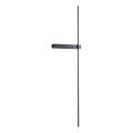 Redo 01-2201 - LED-vägglampa TANGENT LED/14W/230V svart