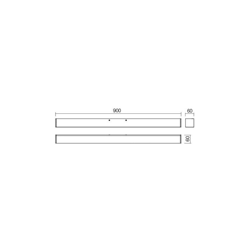 Redo 01-2328 - LED Spegelbelysning för badrum THELA LED/25W/230V 90 cm CRI 90 IP44
