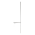 Redo 01-2479 - LED väggarmatur TANGENT LED/14W/230V vit