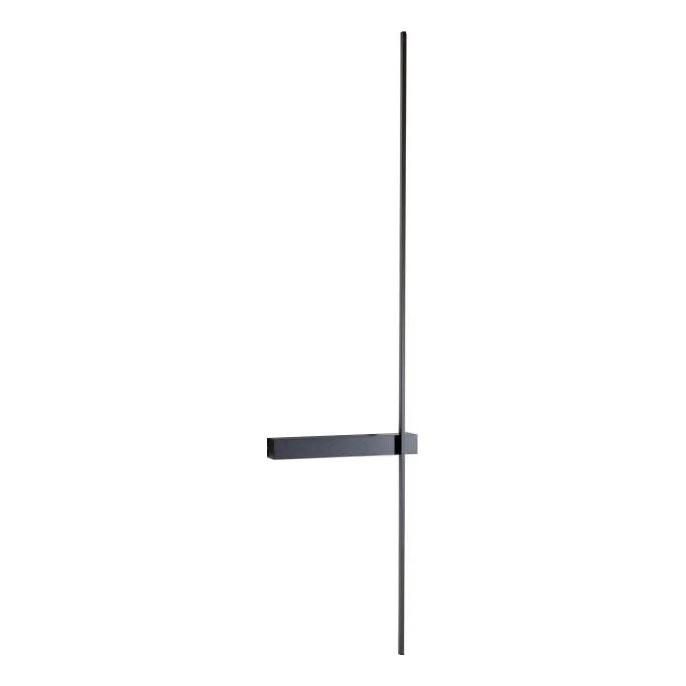 Redo 01-2480 - LED vägglampa TANGENT LED/14W/230V svart