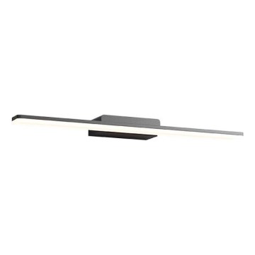 Redo 01-2504 - Badrumsspegel med LED-belysning BARRIO LED/17,25W/230V 60 cm CRI 90 IP44 svart