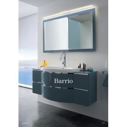 Redo 01-2507 - Badrumsspegel med LED-belysning BARRIO LED/27,39W/230V 90 cm CRI 90 IP44 vit