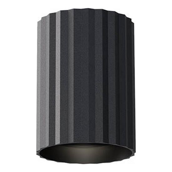 Redo 01-2555 - DELPHI spotlampa 1xGU10/7W/230V, Ø 7 cm, svart