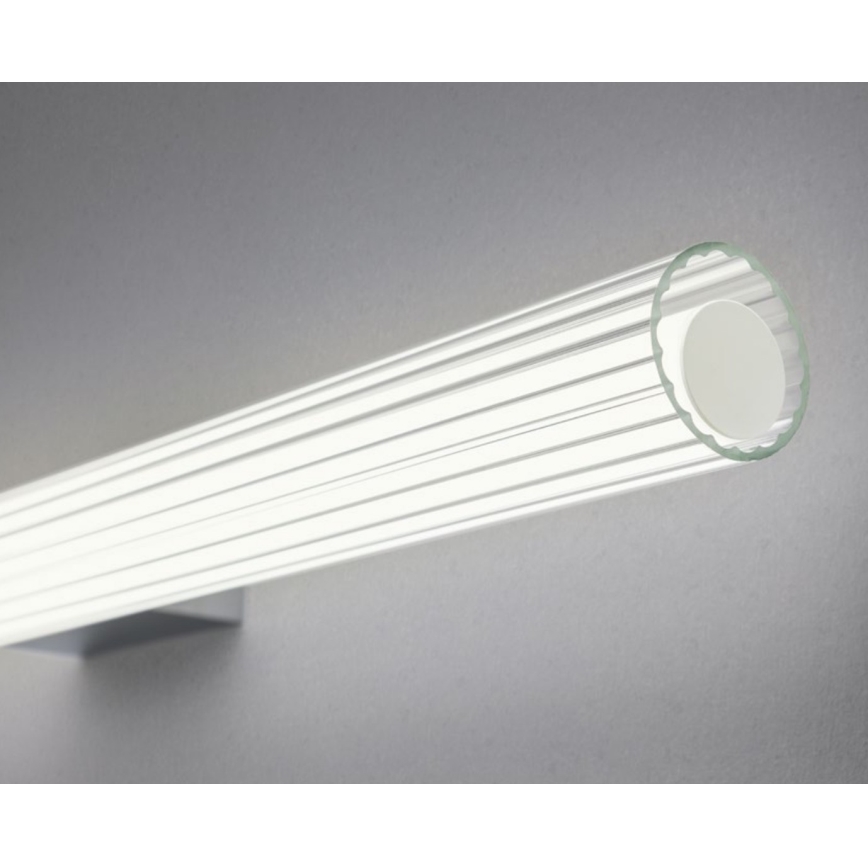 Redo 01-2592 - Badrumsspegelbelysning RIGAL LED/18W/230V 3000K 91 cm CRI 90 IP44 blank krom/vit
