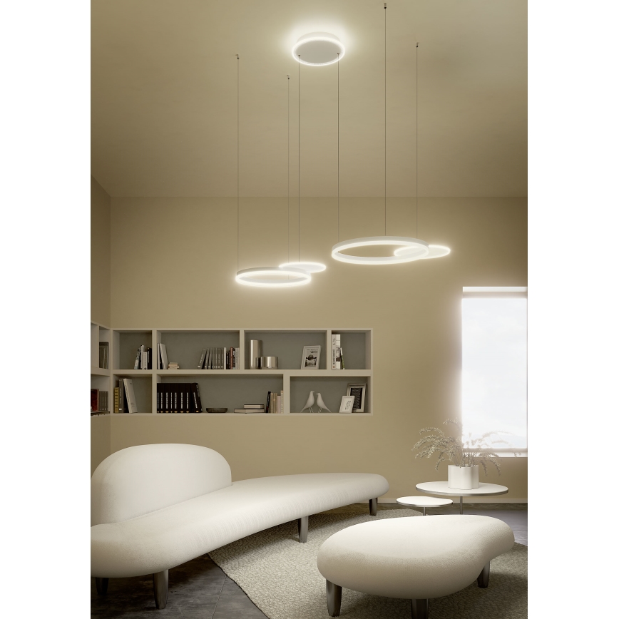 Redo 01-2605 - LED dimbar takpendel på kabel SIGUA LED/99W/230V CRI 90 vit