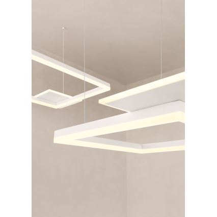 Redo 01-2611 - SIGUA dimbar pendel med stålwire LED/110W/230V CRI 90 vit