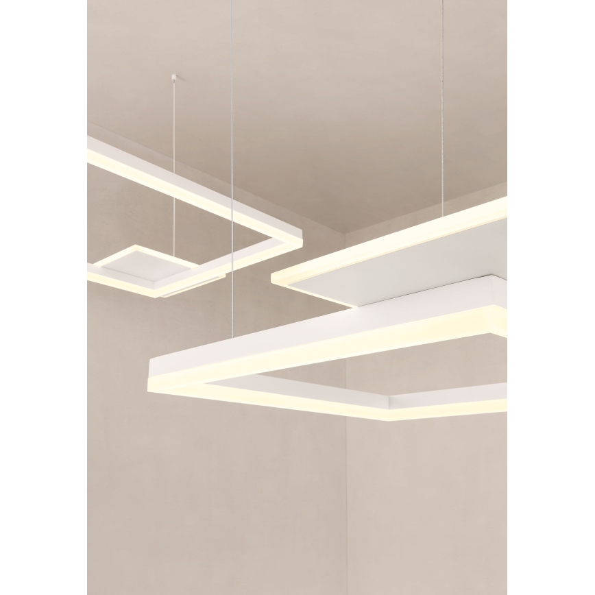Redo 01-2611 - SIGUA dimbar pendel med stålwire LED/110W/230V CRI 90 vit