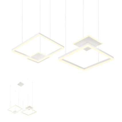 Redo 01-2614 - Dimmbar LED-pendel på kabel SIGUA LED/137W/230V CRI 90 vit