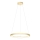 Redo 01-2673 - LED ljusreglerad ljuskrona på textilsladd ICONIC LED/50W/230V diameter 58 cm guld