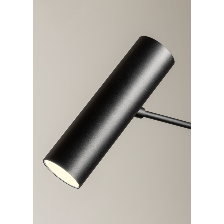 Redo 01-2695 - LED Dimbar golvlampa PICAS LED/12W/230V svart