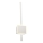 Redo 01-2696 - LED-vägglampa DIAZ LED/20W/230V CRI 90 vit