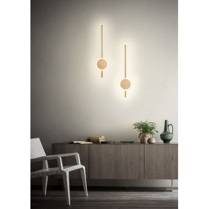 Redo 01-2700 - LED väggbelysning DIAZ LED/18W/230V CRI 90 guld