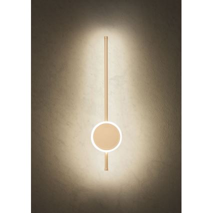 Redo 01-2700 - LED väggbelysning DIAZ LED/18W/230V CRI 90 guld