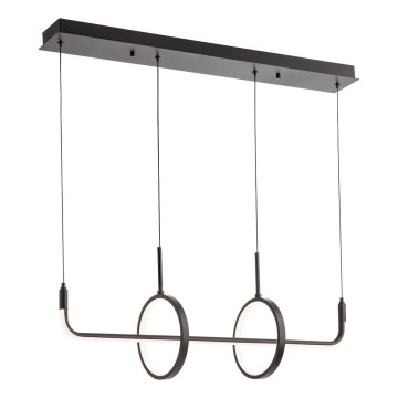 Redo 01-2705 - LED-pendel på vajer OLIMP LED/40W/230V 3000/4000/6500K svart