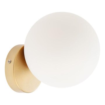 Redo 01-2713 - Vägglampa VOLLEY 1xE14/28W/230V guld