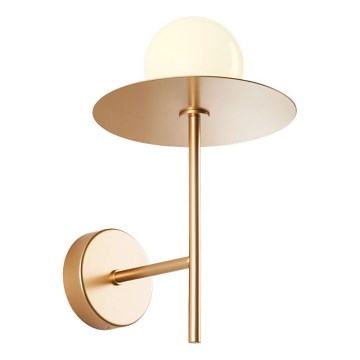 Redo 01-2725 - Vägglampa PLATO 1xG9/10W/230V guld